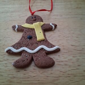 Gingerbread Cookie Christmas Ornament